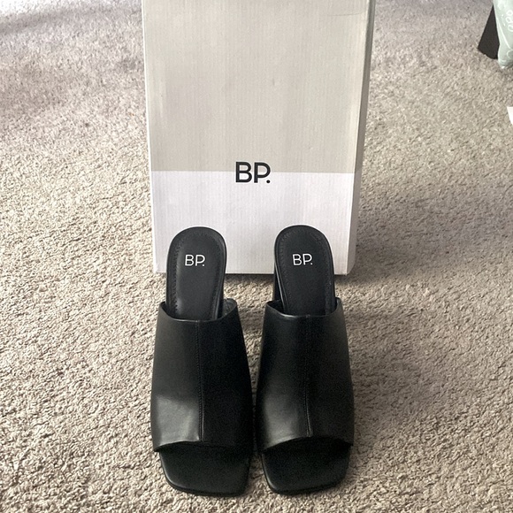 bp Shoes - BP mules, worn twice